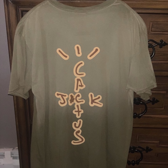 Travis Scott -  'Highest In The Room'  Olive T - Picture 1 of 4